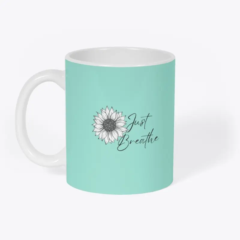 Just Breathe - Sunflower - Black