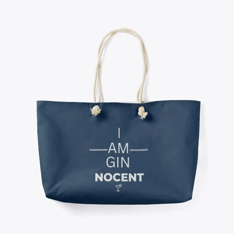 I am GIN NOCENT - White