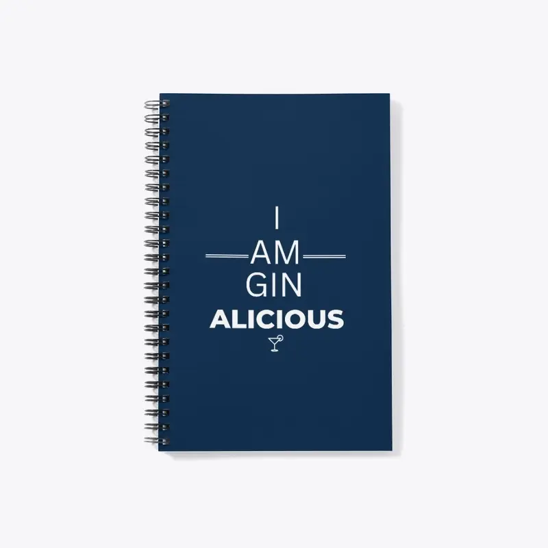 I am GIN ALICIOUS - White