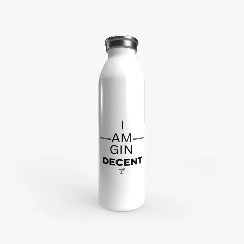 I am GIN DECENT - black