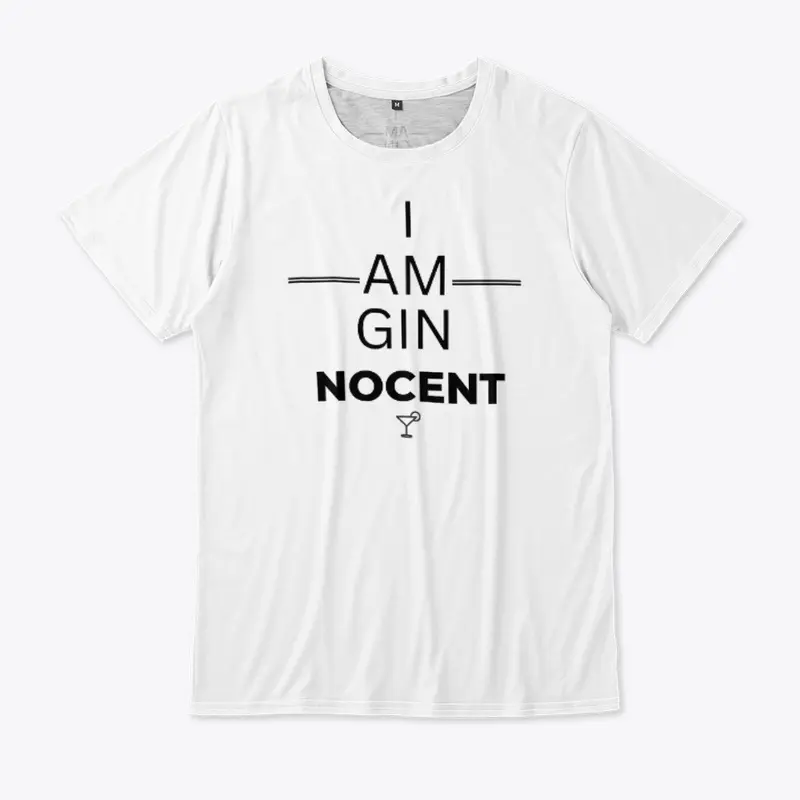 I am GIN NOCENT - black