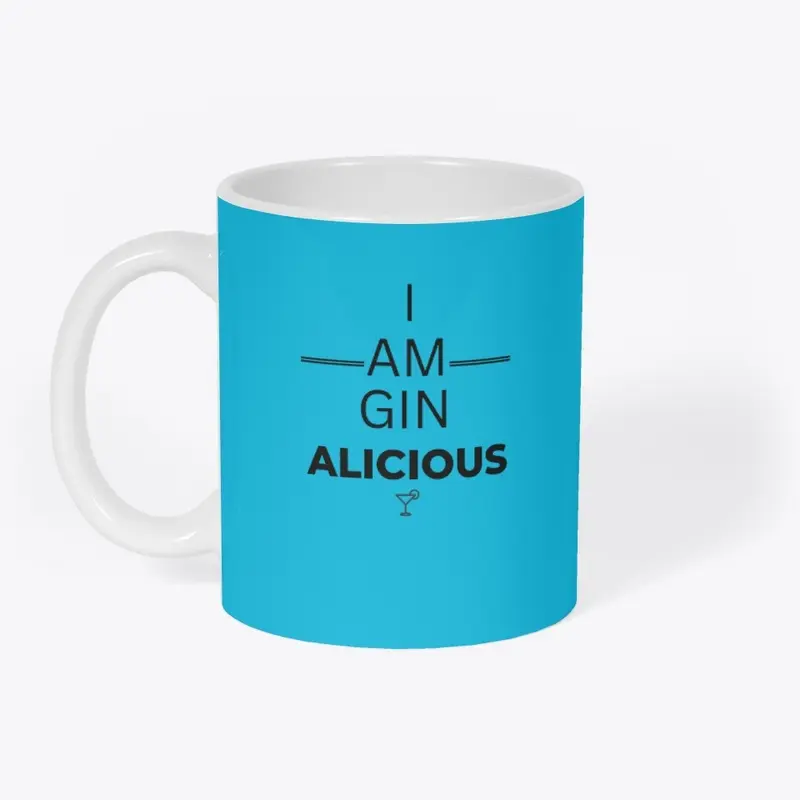 I am GIN ALICIOUS -black