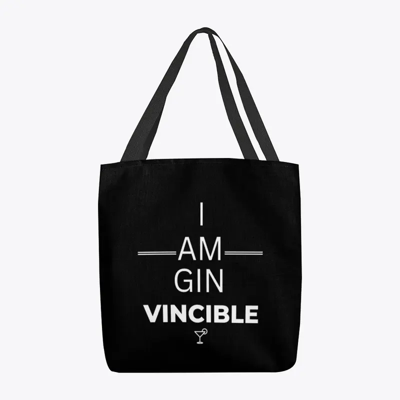 I am GIN VINCIBLE - White