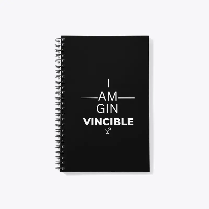 I am GIN VINCIBLE - White