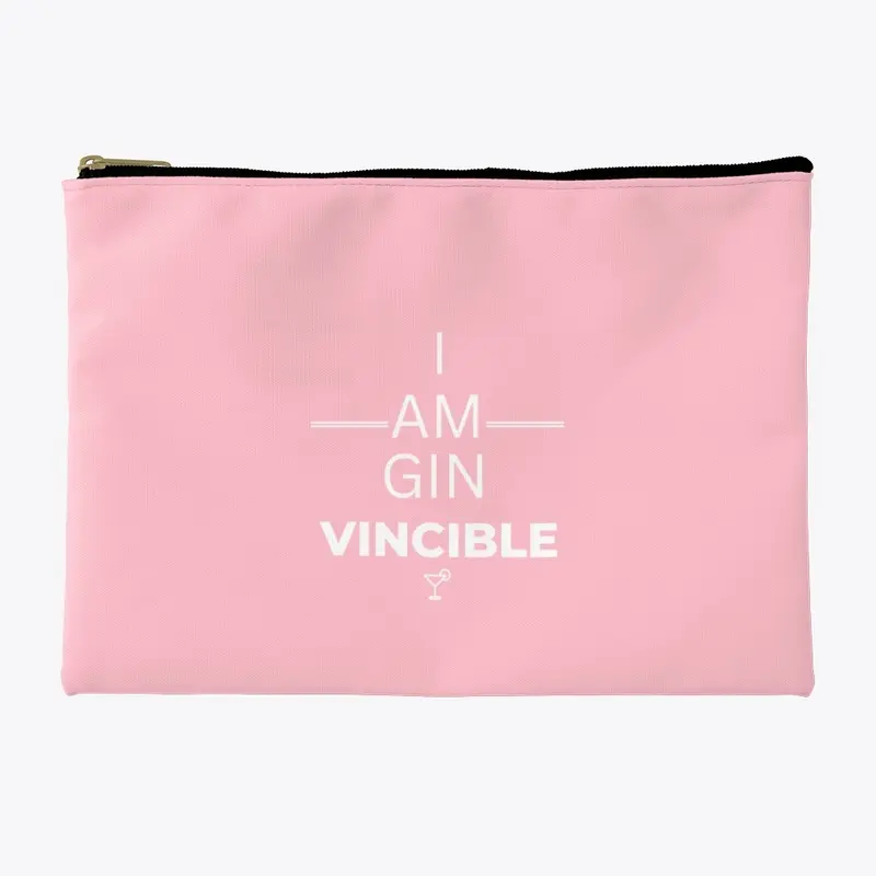 I am GIN VINCIBLE - White