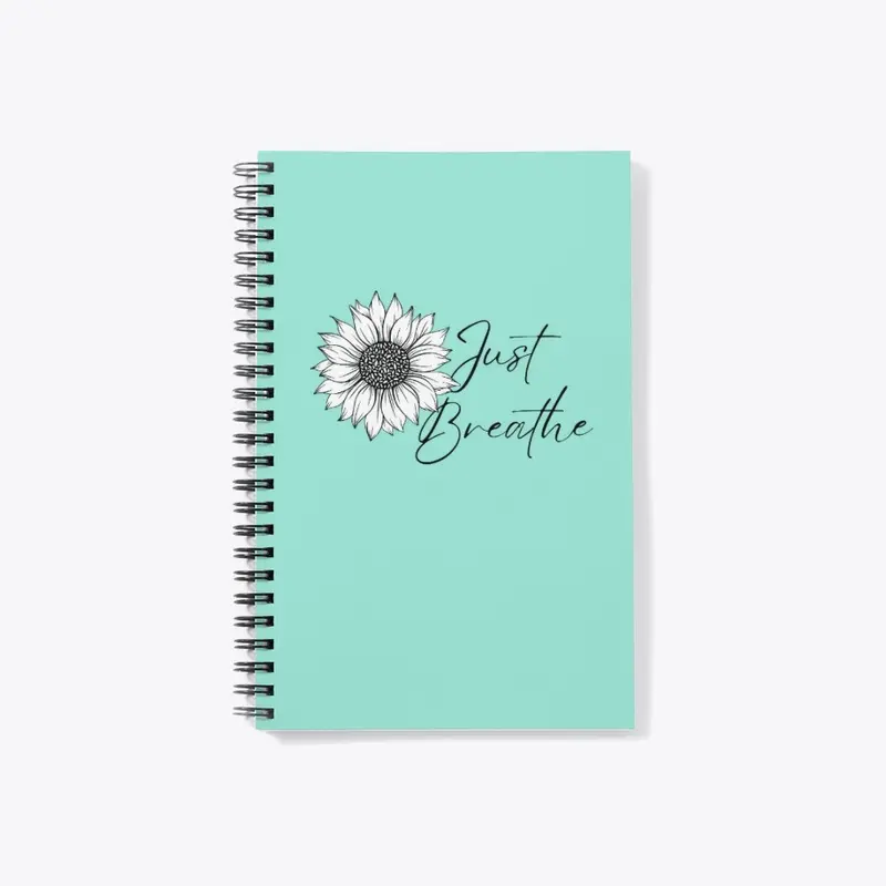 Just Breathe - Sunflower - Black